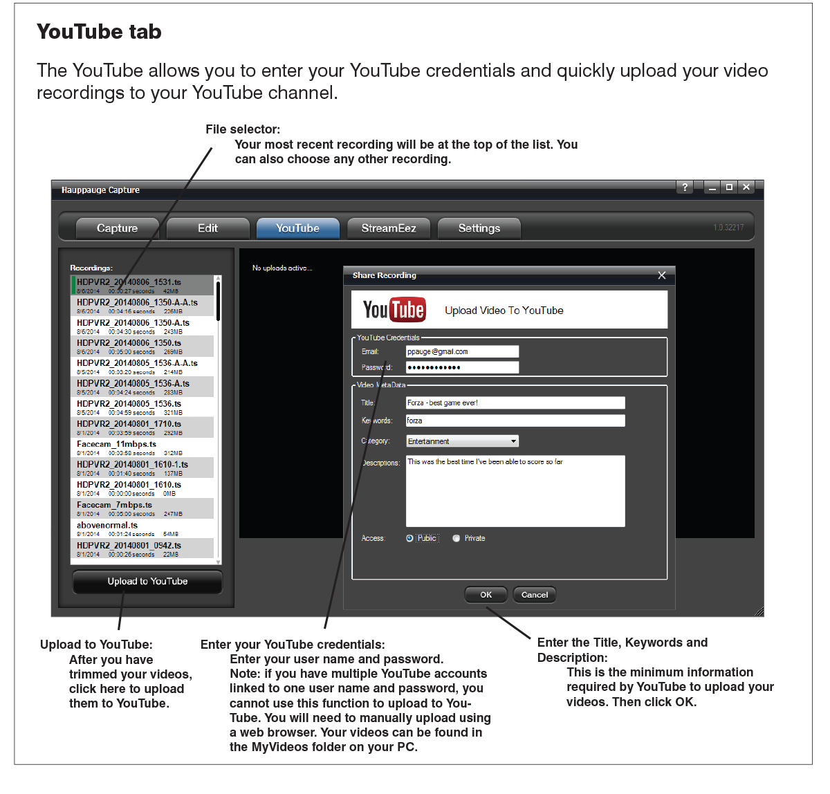 YouTube Upload