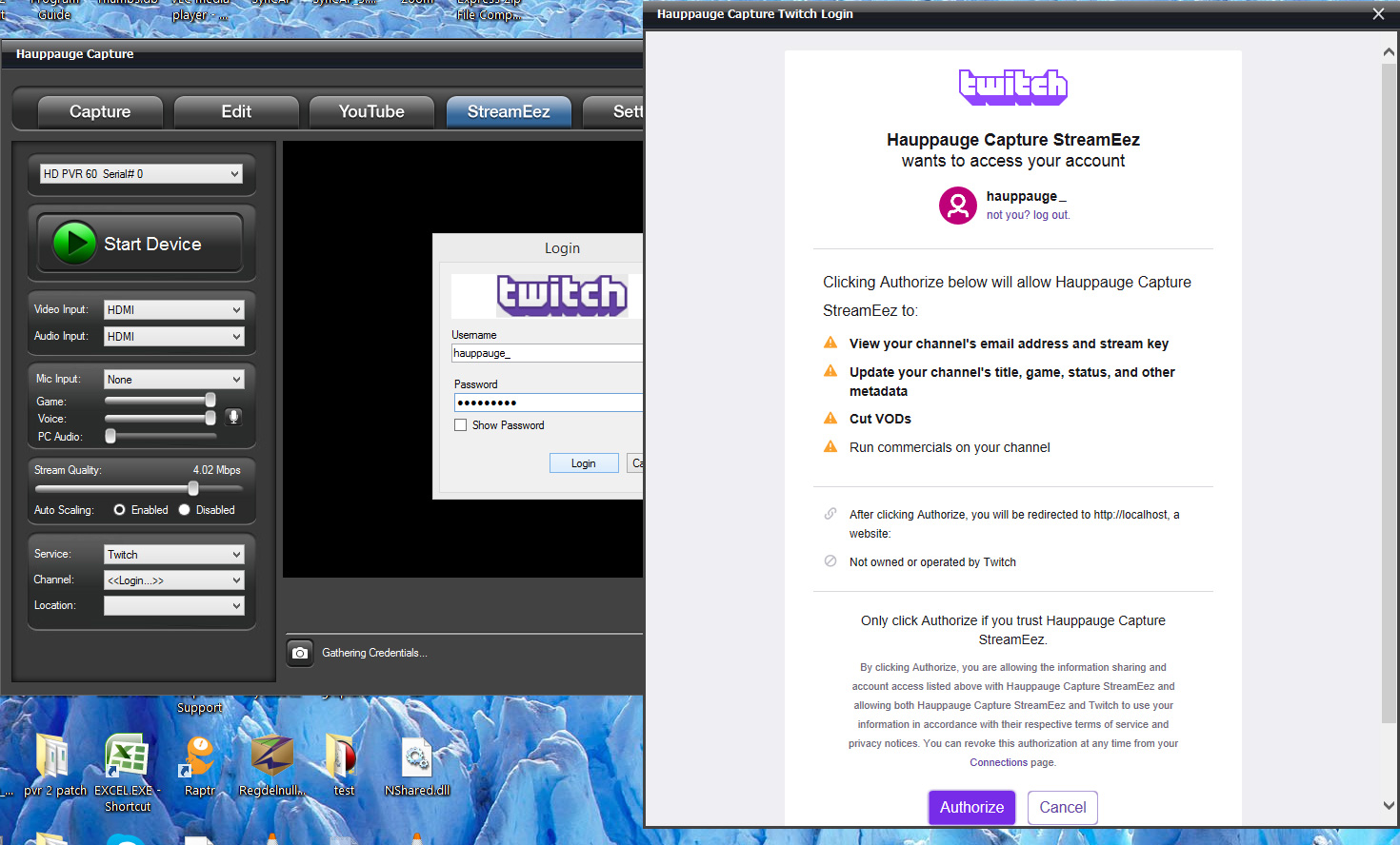 Twitch setup step 3