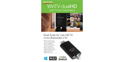 WinTV-dualHD Live TV for Cordcutters