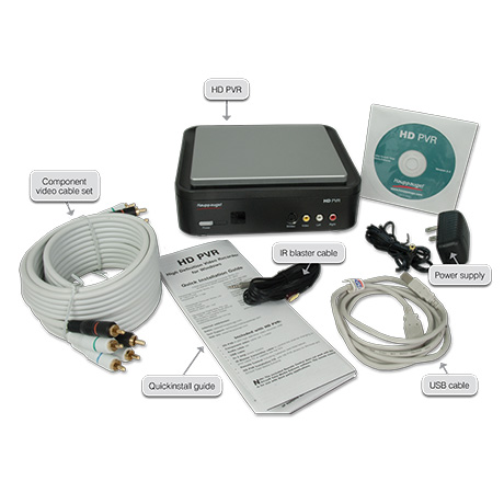 HD PVR package contents